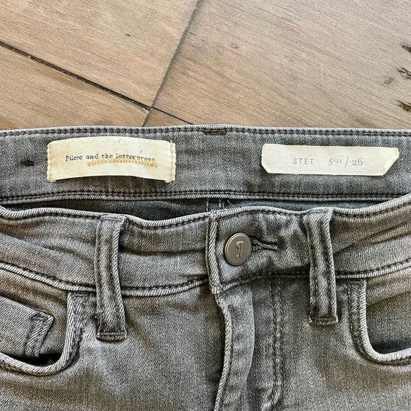 ANTHRO Pilcro Stet Mid-rise Ankle Jeans - Picture 3 of 4